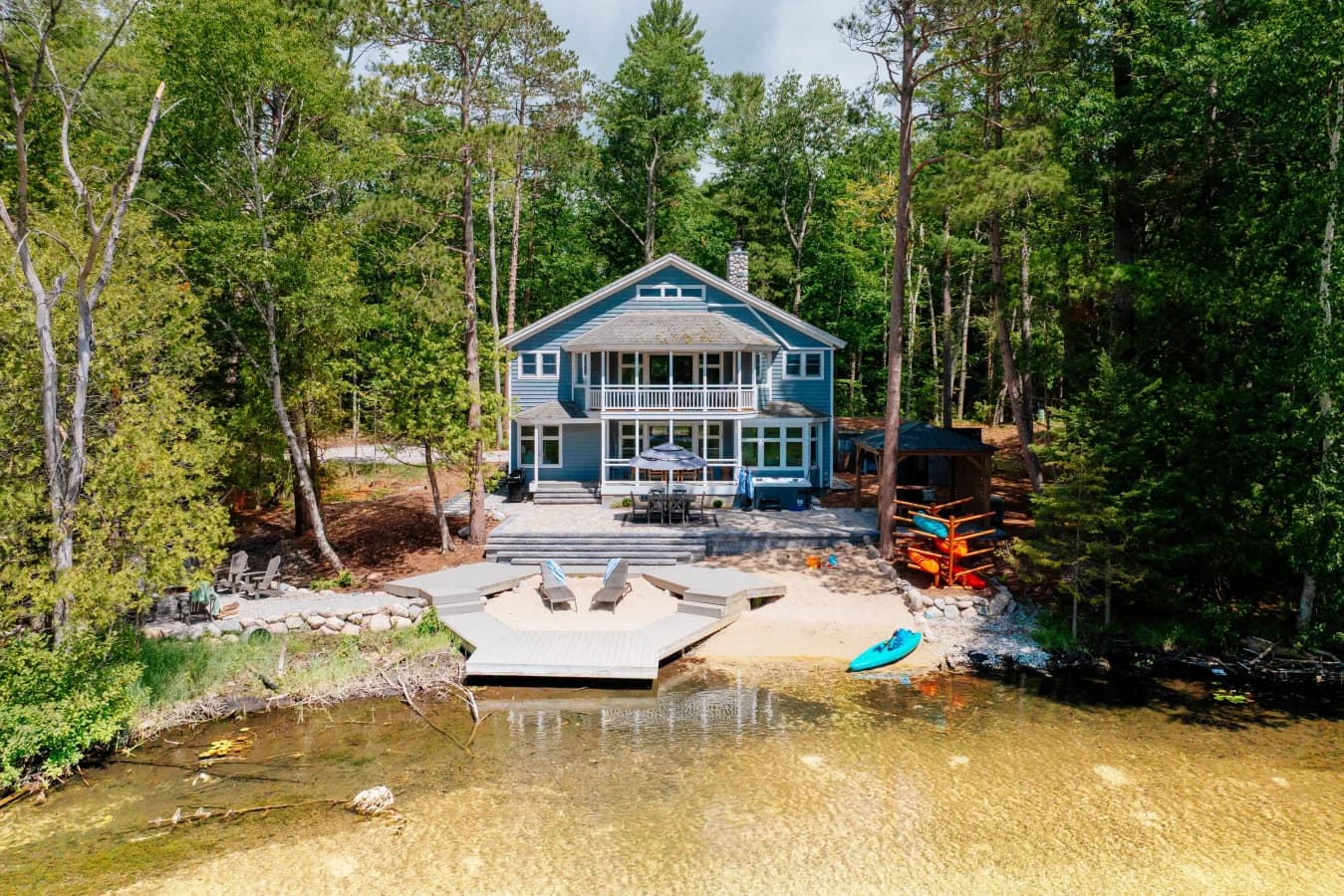 A Coastal Stay home on the Grand Traverse Bay waterfront