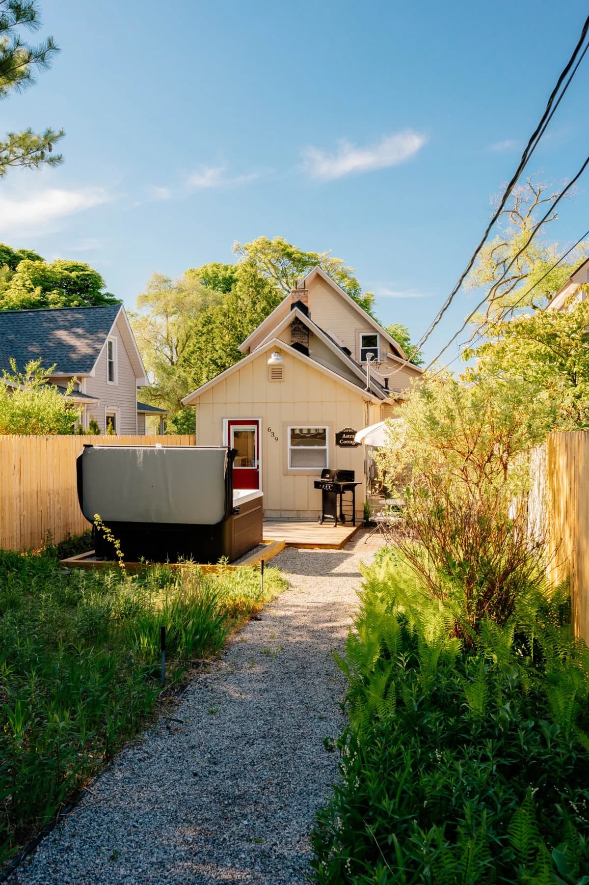 Astra Cottage | Hottub | 3BR Near Downtown & TART Trail | Grill photo 41