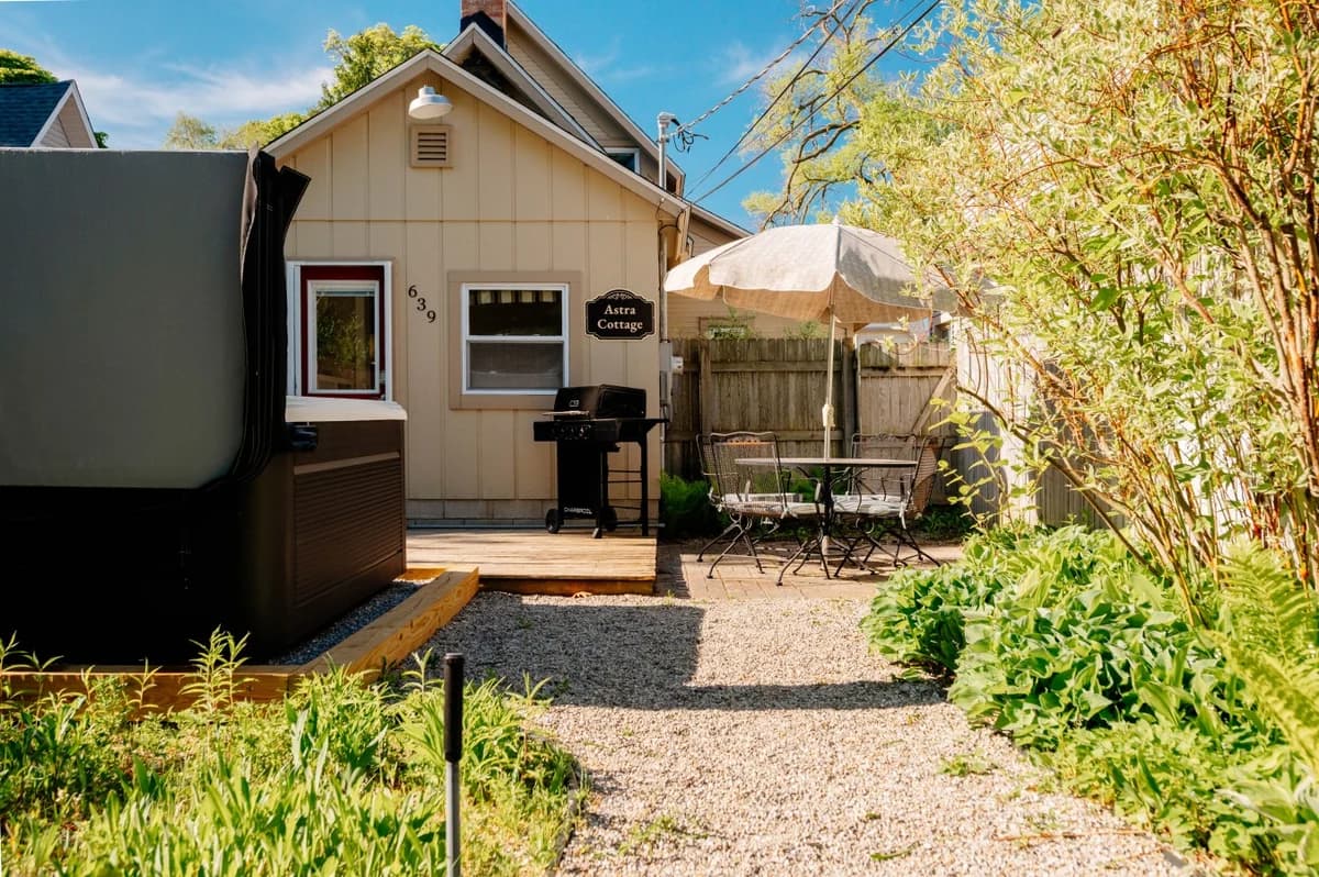 Astra Cottage | Hottub | 3BR Near Downtown & TART Trail | Grill photo 46