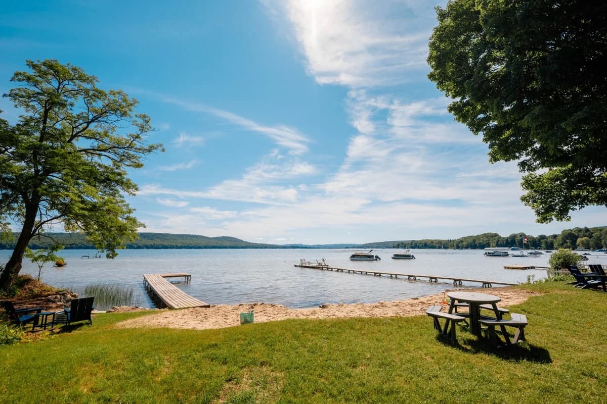 Camp Haven | Sandpiper Cottage | 4BR Beachfront | Glen Lake photo 59