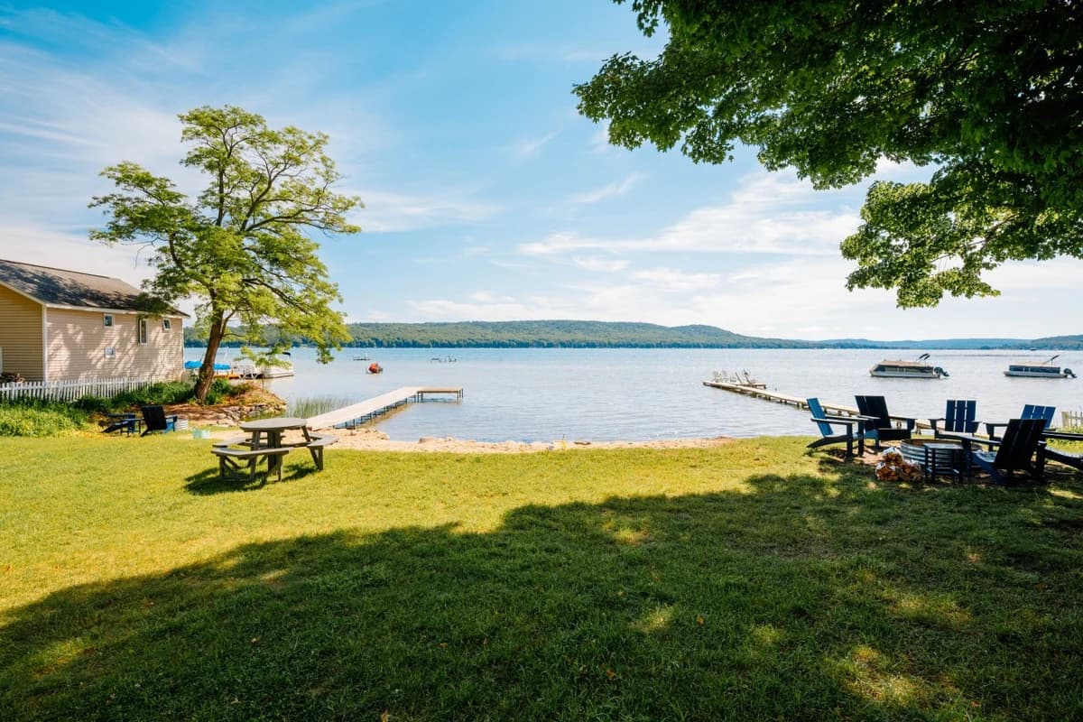 Camp Haven Retreat | 3 Homes | 12BR | Little Glen Lake photo 5