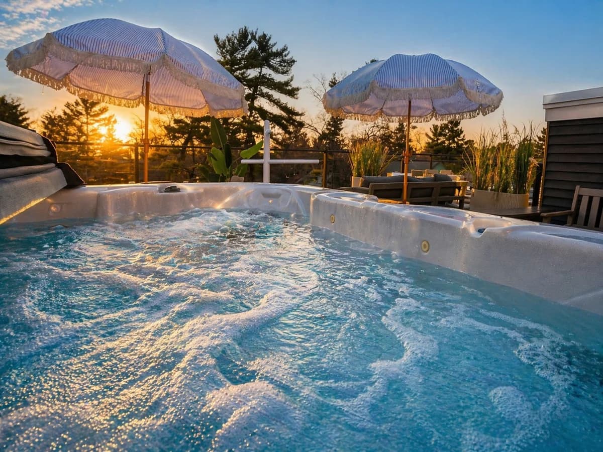 Private Hot Tub The Perch 14 · 2BR